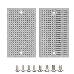 LeMotech 2pc Mounting Plate for Junction Box, ABS