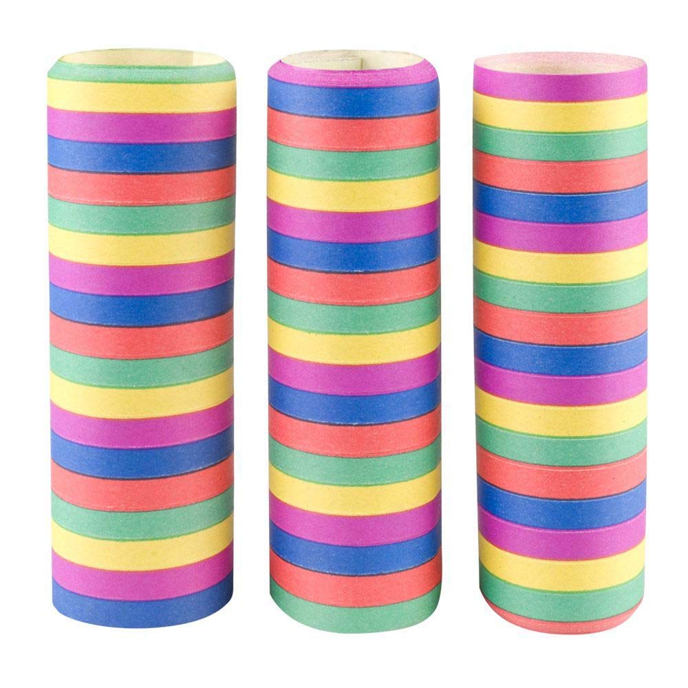 Boland Multi-Coloured Streamers – 4m Long, Festive Decoration for Birthdays, Carnivals, Anniversaries, and Theme Parties
