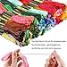 GeMoor 150 Skeins DMC Embroidery Floss - Premium Rainbow Color Cross Stitch Floss with 16 Pcs Sewing Needles - Embroidery Thread for DIY Used - Cross Stitch Thread
