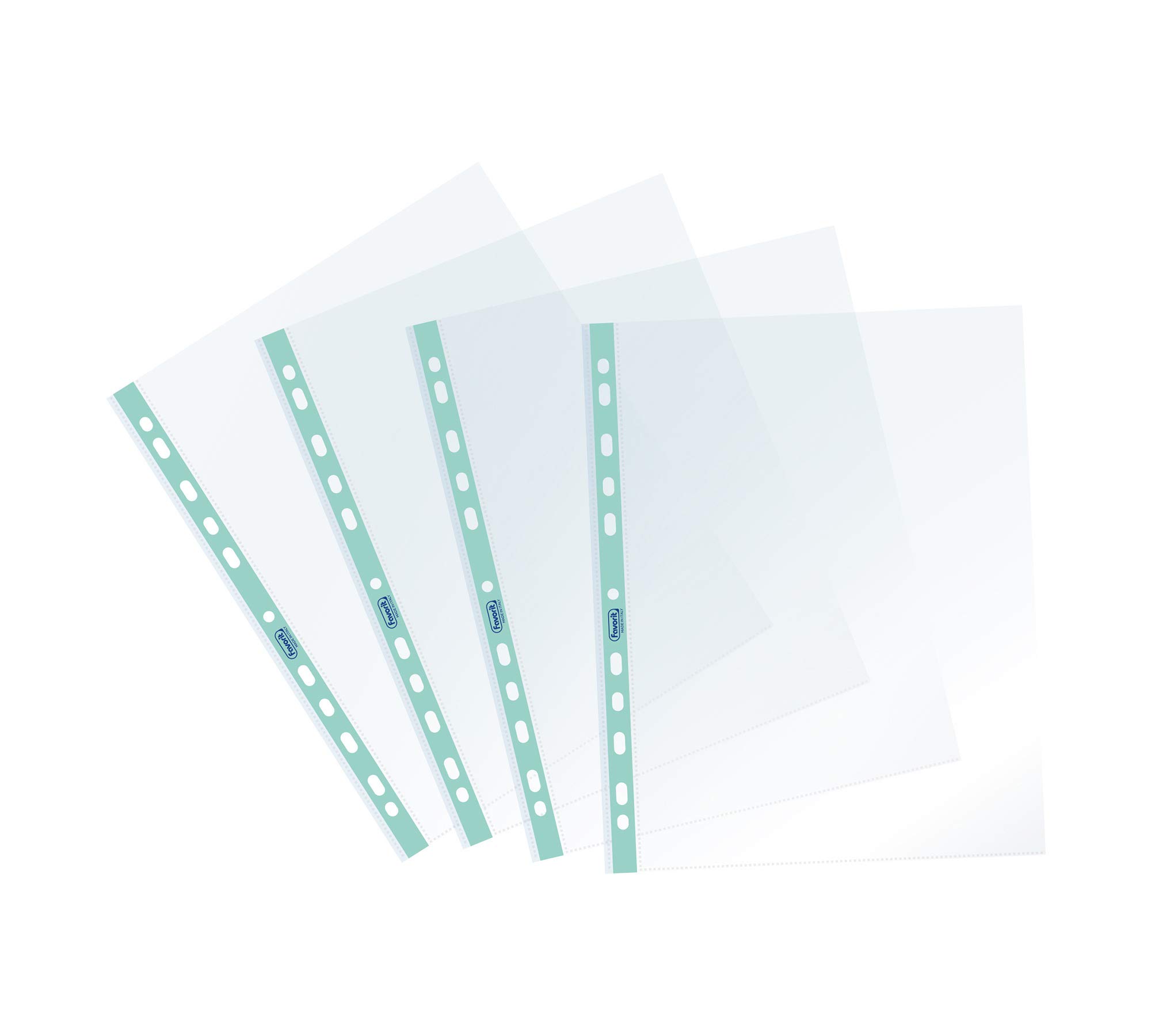 Favorit 25 x 22 x 30 cm High Gloss Perforated Envelopes with Pastel Blue Stripe