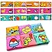 Soft Infant Books, Kingtree Baby's First Non-Toxic Fabric Soft Cloth Book Set, Rainbow Early Education Toys for Toddler, Infants and Kids - Pack of 12