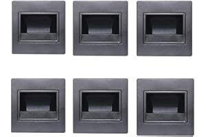 Dreamworth 6-Pack LED Corner Wall Lamp 85-265V Embedded LED Stairs Step Night Light LED Stair Wall Lighting for Hallway, Stairs, Closet, Bedroom and More