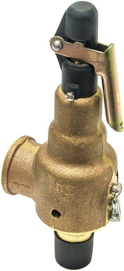 Kunkle Valve - 6010FEM01-KM-30 - Bronze Safety Relief Valve, MNPT Inlet Type, FNPT Outlet Type