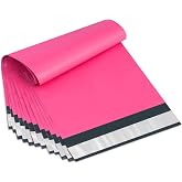 Double Dragon 60 Mixed Self-Seal Pink Mailer Bags | Tamper-Proof & Durable | Polythene Plastic Packaging Envelops for Mailing, Postage, Parcel Shipping & Delivery |4 Sizes (15 Each)| Small to Large - View 8