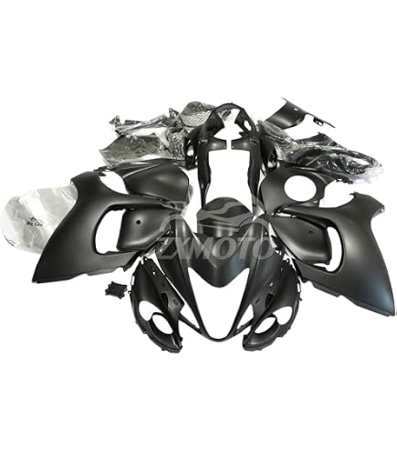 Amazon.com: ZXMOTO Matte Black ABS Plastic Fairing Kit Fit For