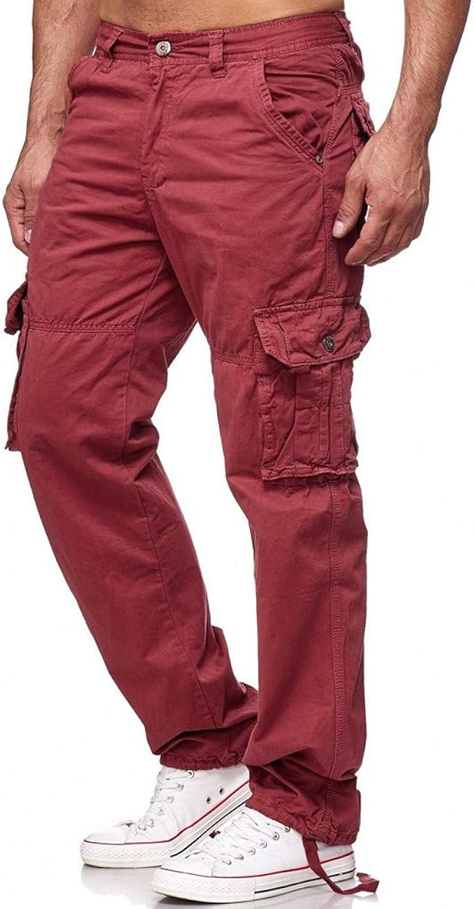 red tactical pants