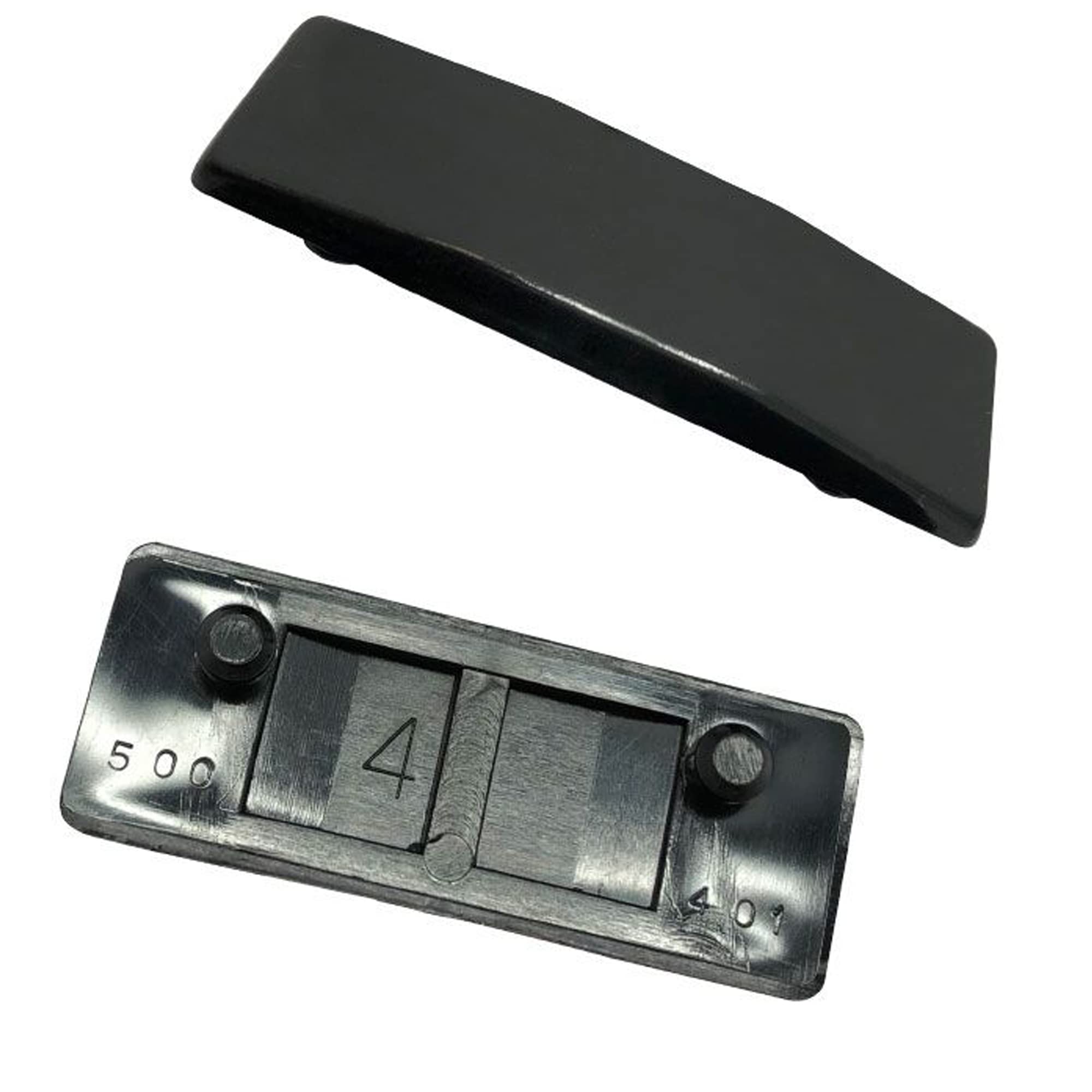 UPVC Cockspur Wedge Packs of 10-3mm Wedges Included - Black- Branded