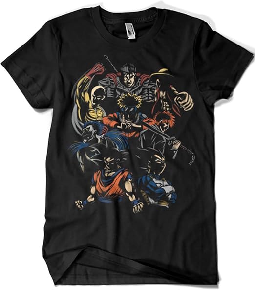 camisetas de anime