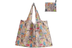 Foldable Carry Bag with Variety of Patterns - Lightweight and Portable for Daily Use