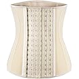 ECOWALSON Waist Trainer for Women Corset Cincher Body Shaper Girdle Trimmer with Steel Bones Extender