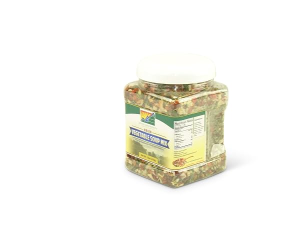 MOTHER EARTH PRODUCTS DRIED VEGETABLE SOUP MIX JAR, 10OZ
