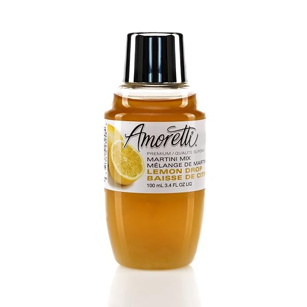 AMORETTI PREMIUM MARTINI MIX, LEMON DROP, 3.4 FLUID...