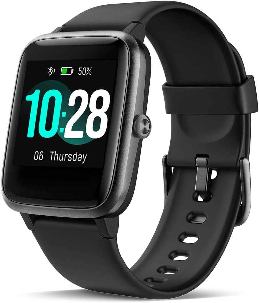 CHEREEKI Fitness Tracker, Fitness Watch with Heart Rate Monitor Waterproof IP68 1.3'' Color Screen Smartwatch, Stopwatch, Step Counter, Sleep Monitor Activity Tracker for Men Women Kid