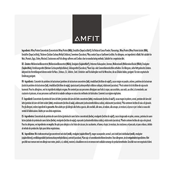 Amazon-Brand-Amfit-Nutrition-Whey-Protein-Powder-1kg-Chocolate-Hazelnut-Previously-PBN-brand Amazon Brand - Amfit Nutrition Whey Protein Powder 1kg - Chocolate Hazelnut, 33 servings