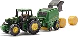 SIKU John Deere Tractor with Balers 1:87 Scale Super Series view 3