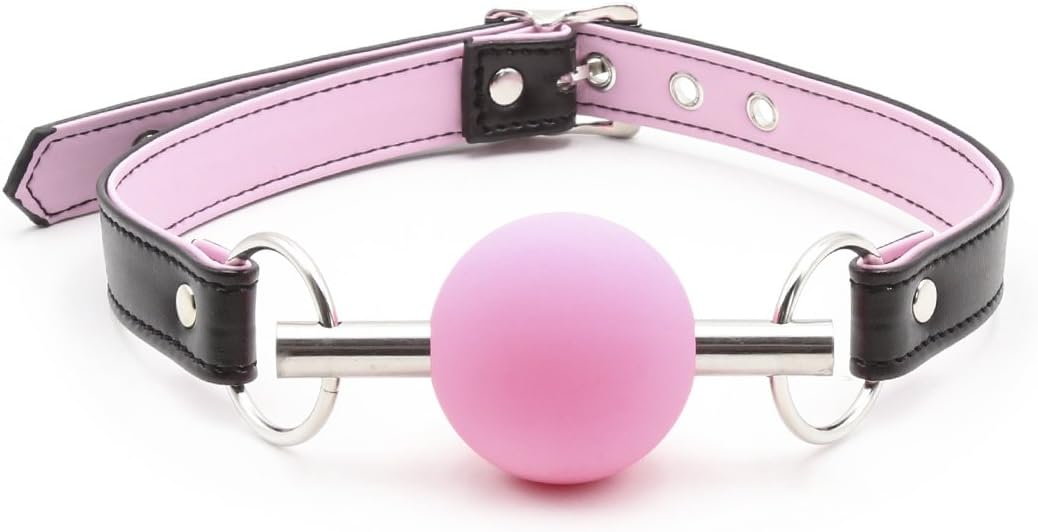 Pink Open Breathable Mouth Ball