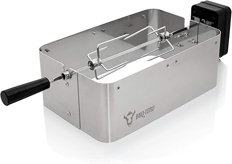 q Toro Grill Und Spiessset Passend Fur Ihren Weber Go Anywhere Kohle Und Gasgrill Edelstahl Garraumerweiterung Und Rotisserie In Einem Amazon De Garten