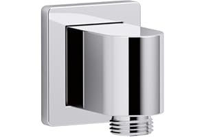 KOHLER K-98350-CP Awaken Wall-Mount Supply Elbow, Polished Chrome 2.25 x 2.00 x 2.31 inches