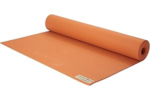 JadeYoga Harmony Yoga Mat - Durable & Thick Gym Fitness Mat, Non-Slip Natural Rubber Yoga Mat - Home Exercise & Stretching Mat, Workout Mat - Yoga, Pilates & Meditation for Women & Men