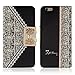 Doinshop New Nice Cute Exquisite Luxury Fresh Cute Flip Wallet Leather Case Cover for iPhone 6 Plus 5.5