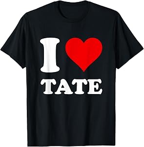 I Love Tate T-Shirt