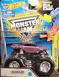 2015 ALL NEW LOOK! Avenger Monster Jam Off Road Truck By Hot Wheels 1:64 with Battle Slammer