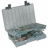 Plano Two-Tier Stowaway 3700 Utility Box, Smoke