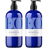 EO Shower Gel Body Wash, 16 Ounce (Pack of 2), Lavender, Organic Plant-Based Skin Conditioning Cleanser with Pure Essentials Oils