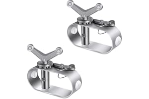 NQEUEPN 2pcs Pool Cover Winches, Sturdy Cover Cable Tightener Swimming Pool Cover Winch Cable Ratchet for Fixing Above Ground Pools in Winter