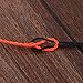 Maxcatch Tapered Tenkara Line, Braided Furled Line: 12/13 ft in Gold, Orange, or Green (Orange/Black, 11ft)