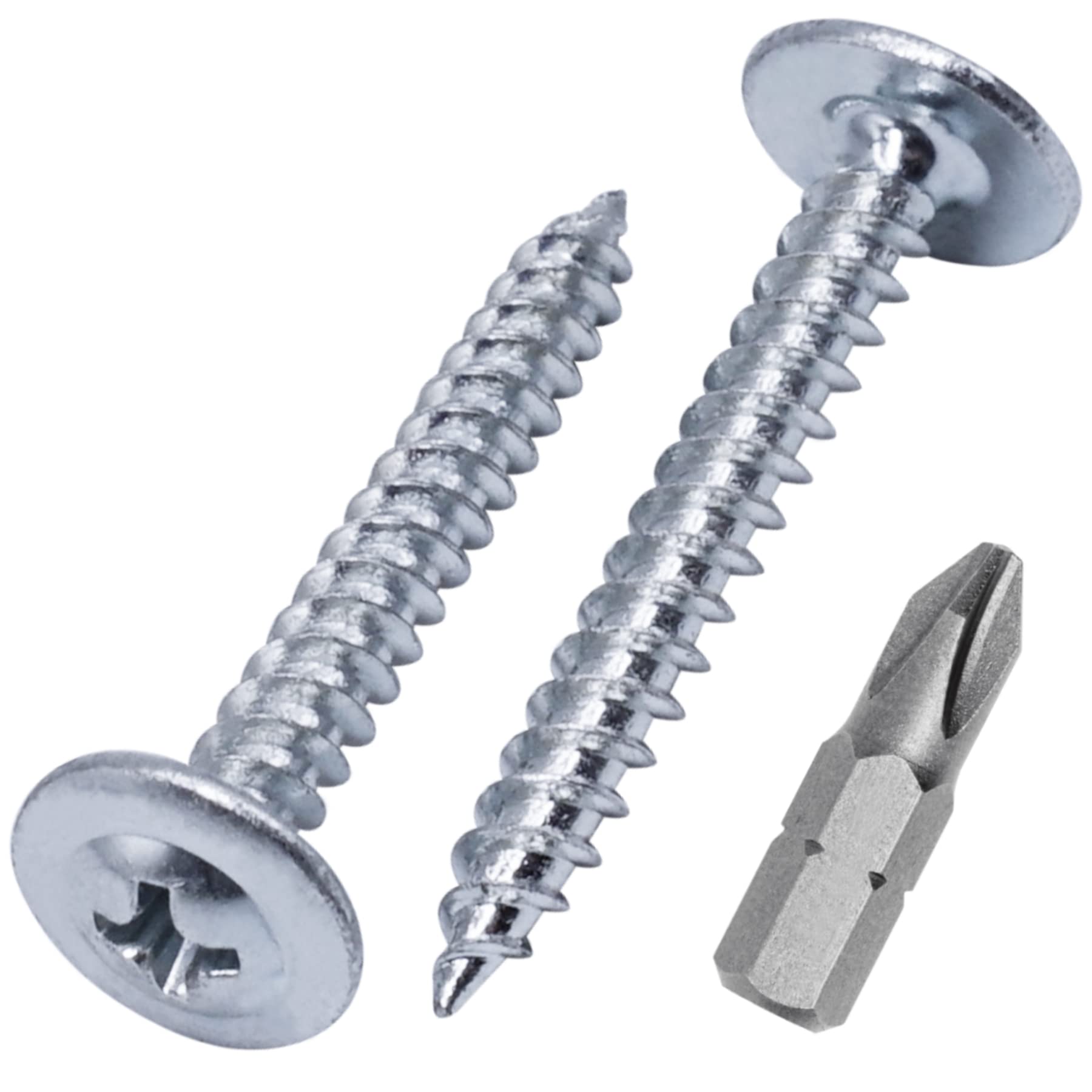(Pack of 950 pcs) Zinc Plated Steel 4.0 x 30 mm Wood Screws, Metal Screws, Modified Truss Head, Self Tapping (950, 4.0 x 30 mm)