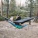 Wise Owl Outfitters Kids Hammock - Small Camping Hammock, Kids Camping Gear w/Tree Straps and Carabiners for Indoor/Outdoor Use - Kid Size Green & Blue