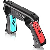 Game Gun for Nintendo Switch/ Switch OLED, Compatible for Shooting Games, Big Buck Hunter Arcade,Resident Evil, Sniper Elite, Doom, Hunting Simulator, Wolfenstein, Payday, Ideal for Family Fun & Gift