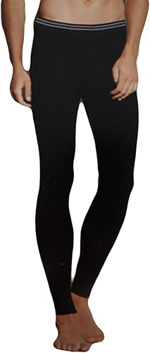 2 er Pack Herren Lange Unterhose mit Eingriff Skiunterw/&auml;sche Unterw/&auml;sche Hose Winter Wintersport Unterhosen Doppelpack