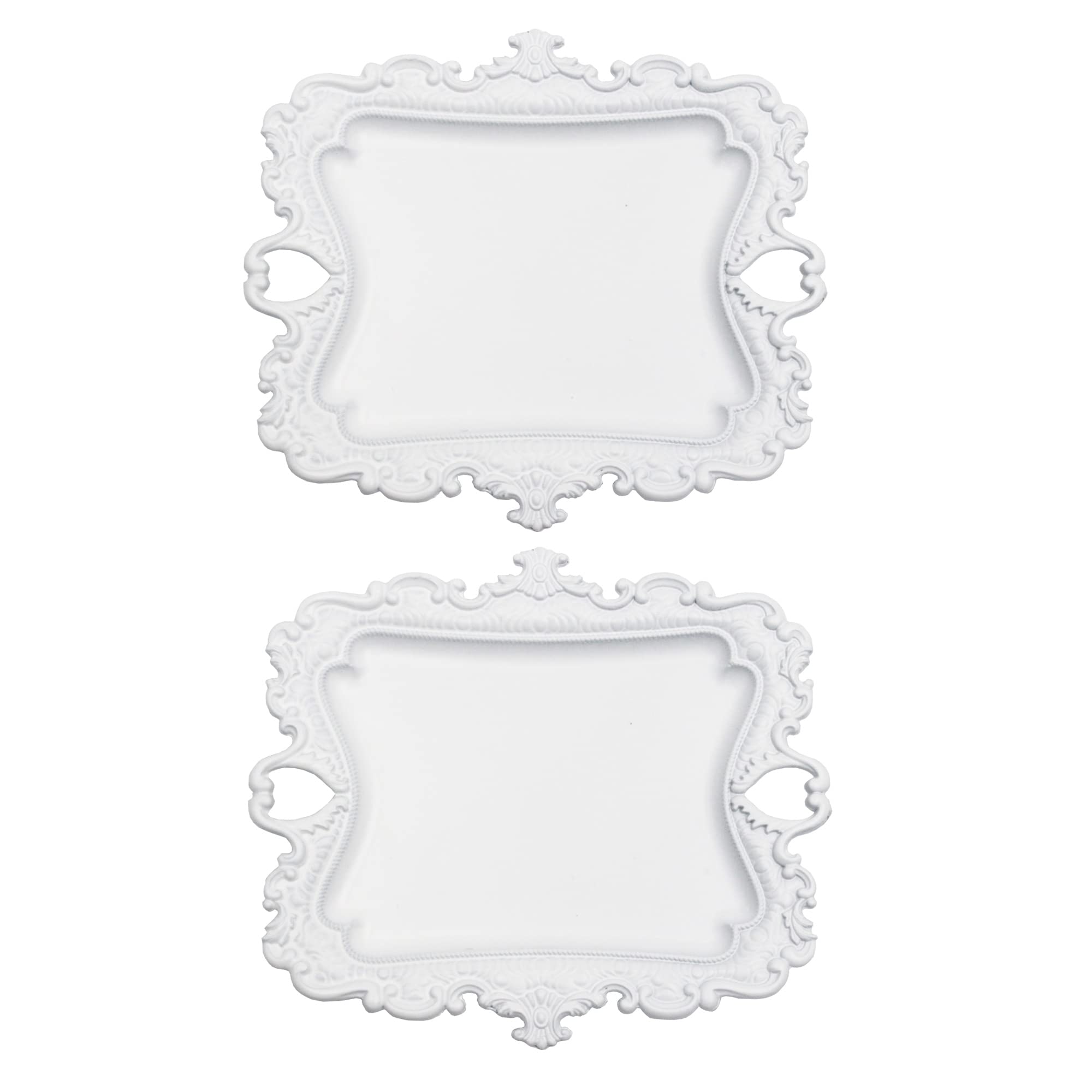 Photo 1 of Tstarer (2 PACK) Vintage Small White Ring Dish, Birthday & Wedding Gifts for Women?Wedding Ring Tray - White