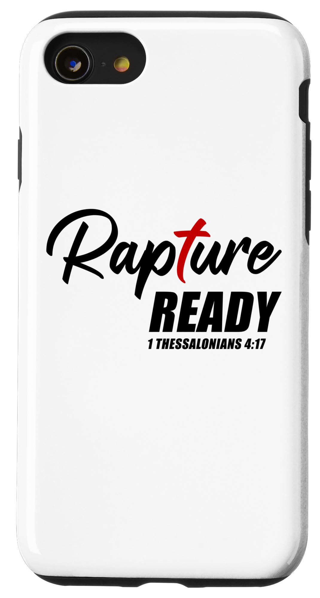 iPhone SE (2020) / 7 / 8 Rapture Ready 1 Thessalonians 4:17 – Second Coming of JESUS Case