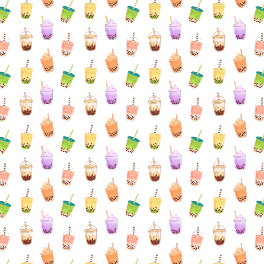 Photo 1 of Boba Wrapping Paper Set | Two 20inx30in Folded Wrapping Papers | Unique, Hilarious, and Original Design | Funny Joke Gifts