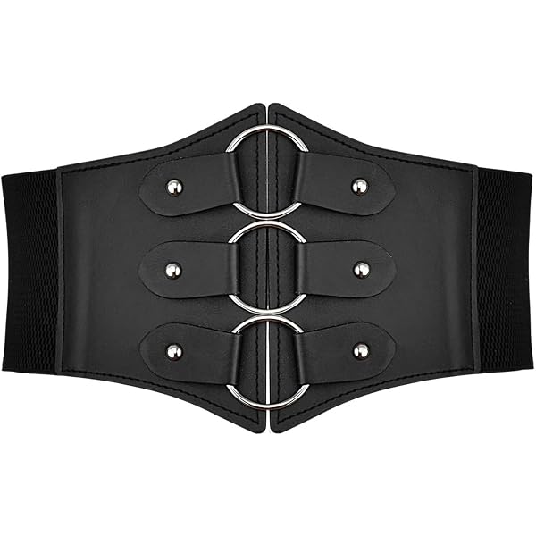 BlackButterfly 7 Inch Wide Lattice Corset Waspie Elastic  display picture 3