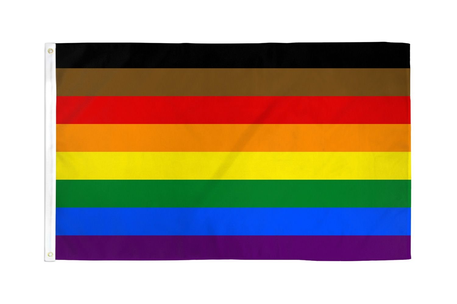 AZ FLAG - More Colour More Pride Rainbow Flag - 3x5 Ft - 100D Polyester Lgbt Banner with Two Metal Grommets - Fade Resistant - Vivid Colors - 3' x 5' Feet - 150x90 Cm