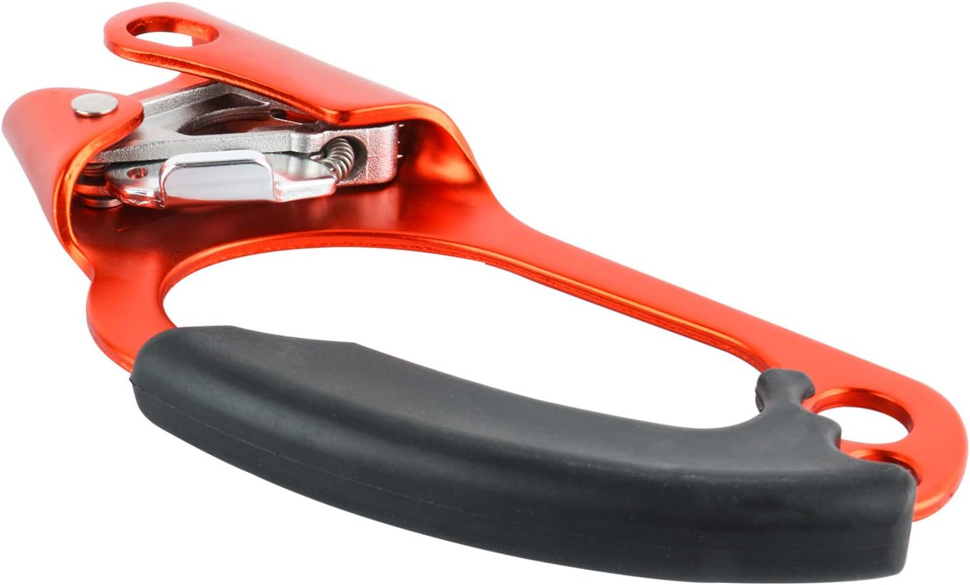 Yaesport Climbing Left Hand Ascender Rock Climbing Tree Arborist Rappelling Gear Equipment Rope Clamp for 8~12MM Rope : Sports & Outdoors