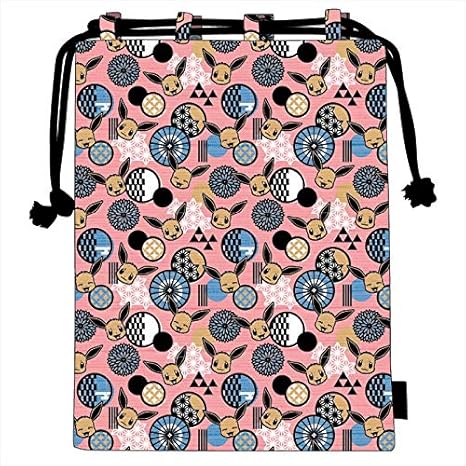 Amazon ポケットモンスター イーブイ 切り絵シリーズ 友禅 信玄袋 アニメ 萌えグッズ 通販