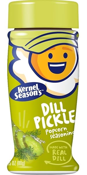 KERNEL SEASON’S, POPCORN SEASONING, DILL PICKLE, 2.85 OUNCE