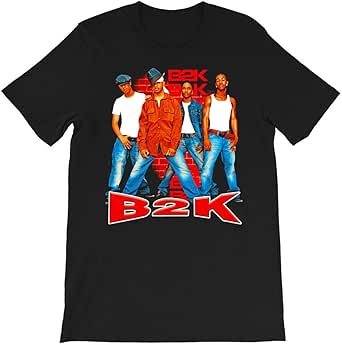 Amazon.com: Vintage 90's Inspired B2K American boy Band 1998 Chris Stokes J-Boog Raz-B Graphic 