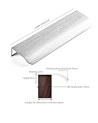 BaiNong 5 Pack 6 inch self Adhesive Cabinet pulls
