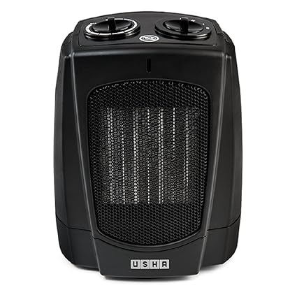 Usha FH 3628 PTC 1800-Watt Fan Heater (Black)