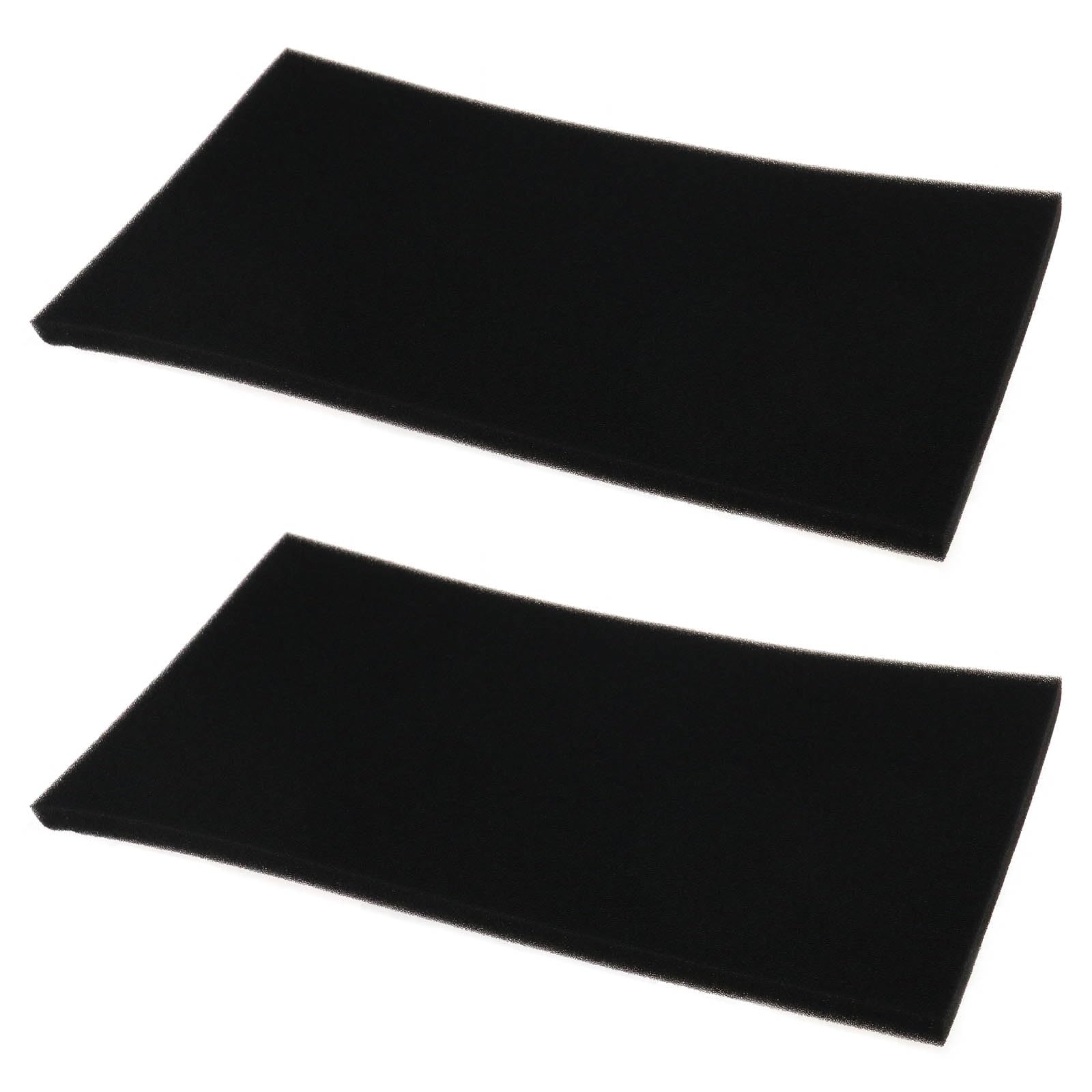 YINETTECH 2pcs Air Filter Foam 28x15x1cm 60PPI Filter Mat Filter Insert for Scooter Motorcycle Quad Lawn Mower Brush Cutter Motor Hoe Chainsaw Carburettor