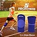 ProFitness Bamboo Knee Sleeve for Joint Pain Improved Circulation Compression – Effective Support for Running, Jogging,Workout, Walking, Hiking and Recovery (Small, Blue)