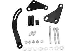 PUZZLEDEER Power Steering Pump Mounting Bracket fit for SWP LWP Saginaw GM SB SBC for Chevy 350