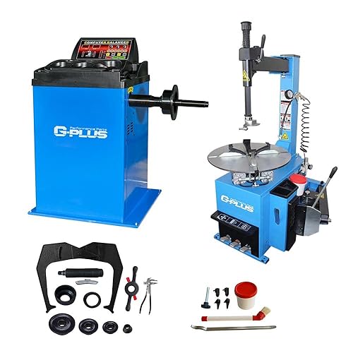 GPLUS Tire Changer Machine Rim Clamp 1.5 HP 560 & Wheel Changers