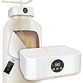 Ljusved Portable Clothes Dryer - Mini Portable Dryer Machine for Laundry Apartments and Travelling, Hotel Room, Classic White